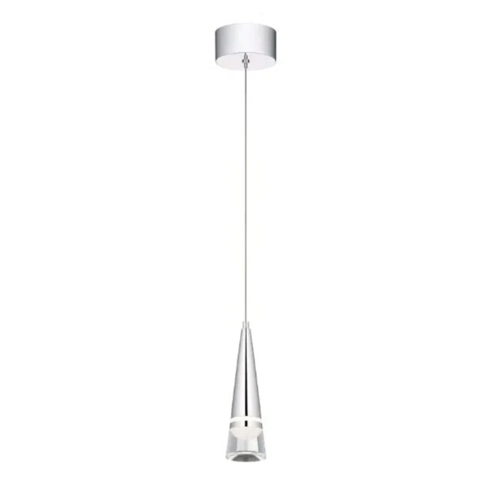 ELAN - Venzano 84006 - LED Contemporary Pendant Light - Chrome New